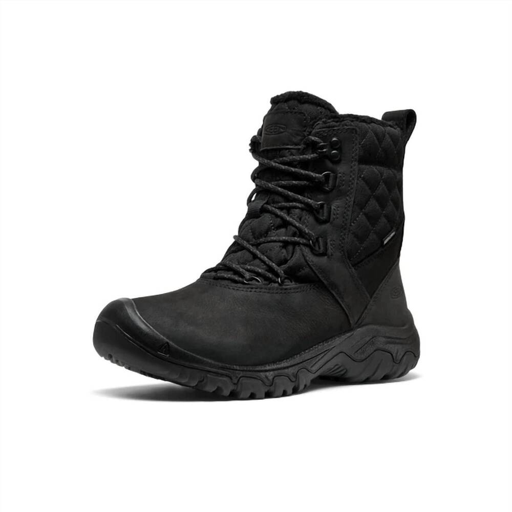 NEW KEEN women's greta ii waterproof boots in black